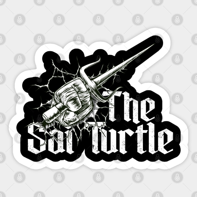 The Sai Turtle Sticker by nazumouse